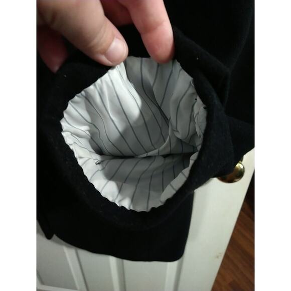 Zyldo George Machado Men's 44L Suit Blazer Black Twill Two Button Close Lined... - Picture 9 of 10